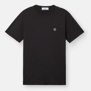 Stone Island patch logo tshirt size s black